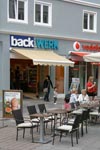 Memmingen, Kramerstraße 30, let to back WERK und Vodafone
